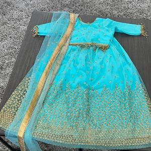 kids indian lengha
